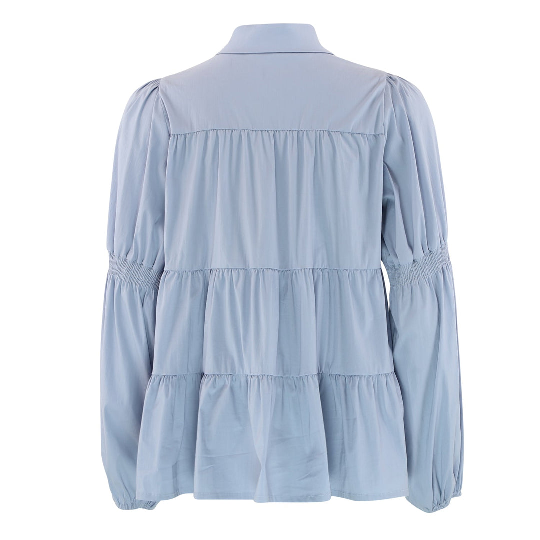 Continue - Sanna Gold Buttons 15085 - Light Blue