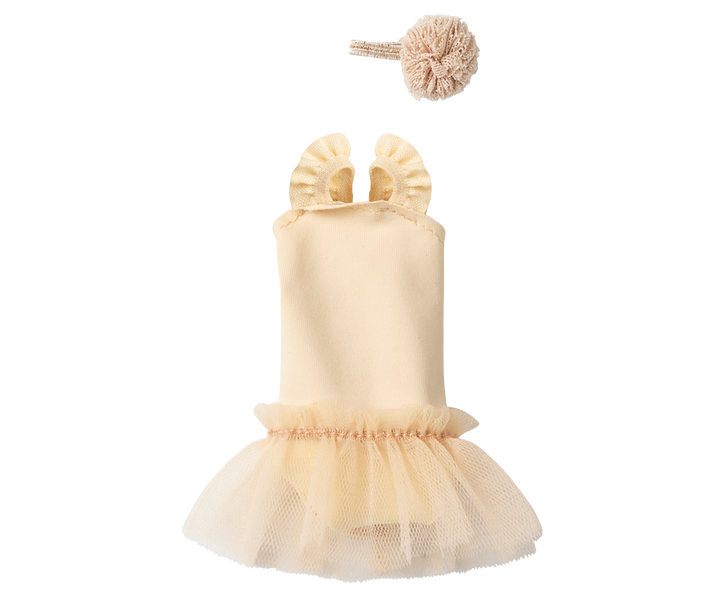 Maileg - Hare Størrelse 1, Klassisk - Balletdragt Og Tylskørt Creme - Rabbit Size 1