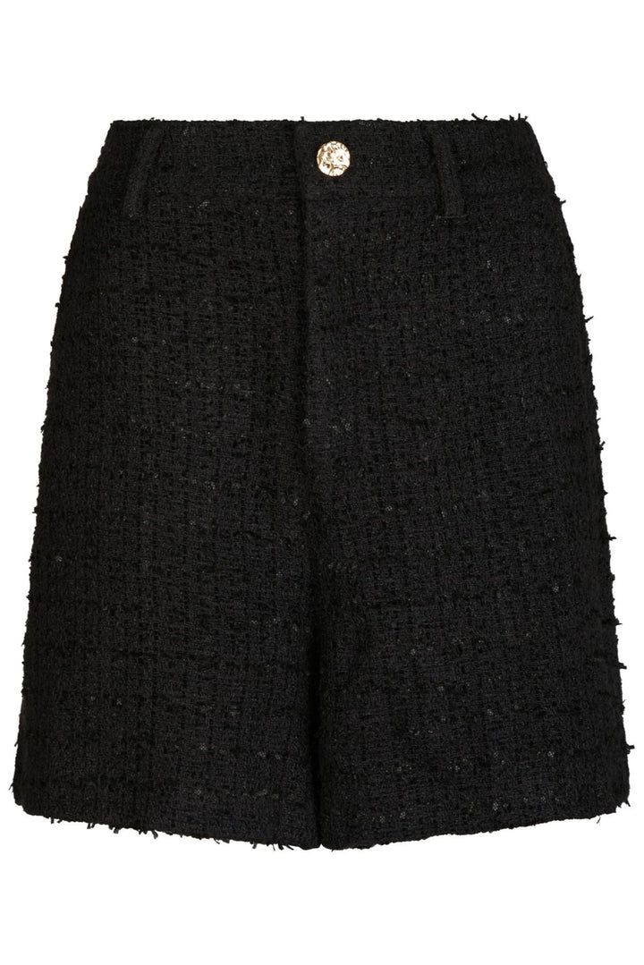 Neo Noir - Zanya Boucle Shorts 167198 - 100 - Black