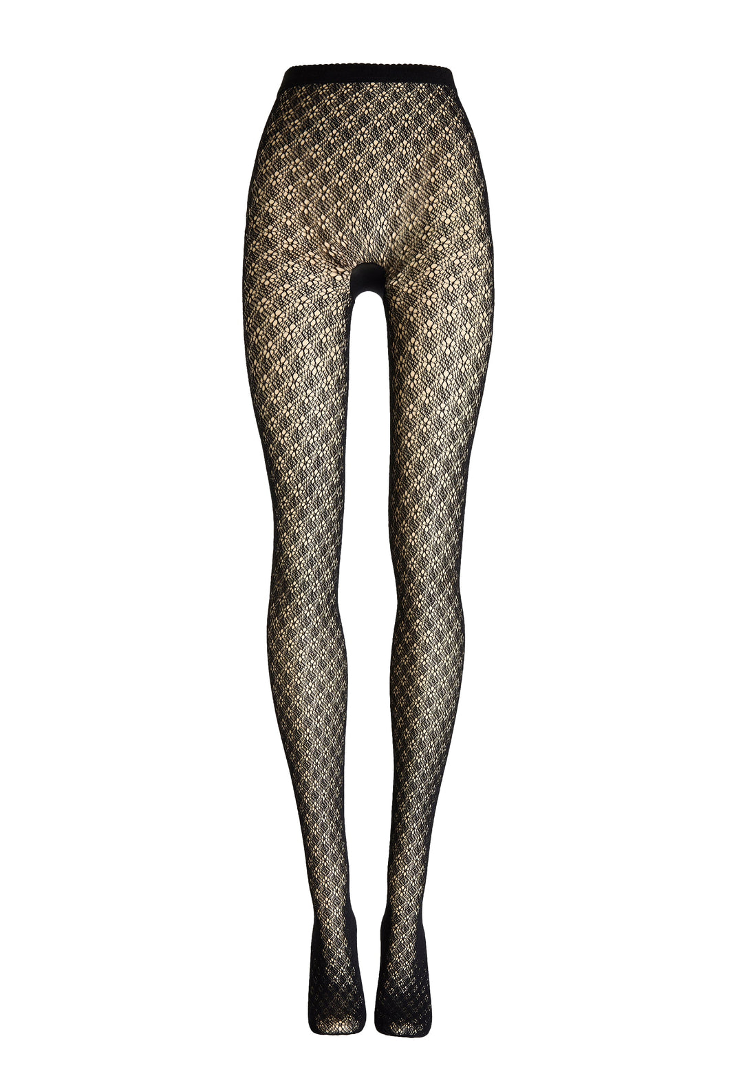 Wolford - Blossom Net Tights 19490 - 7005 Black