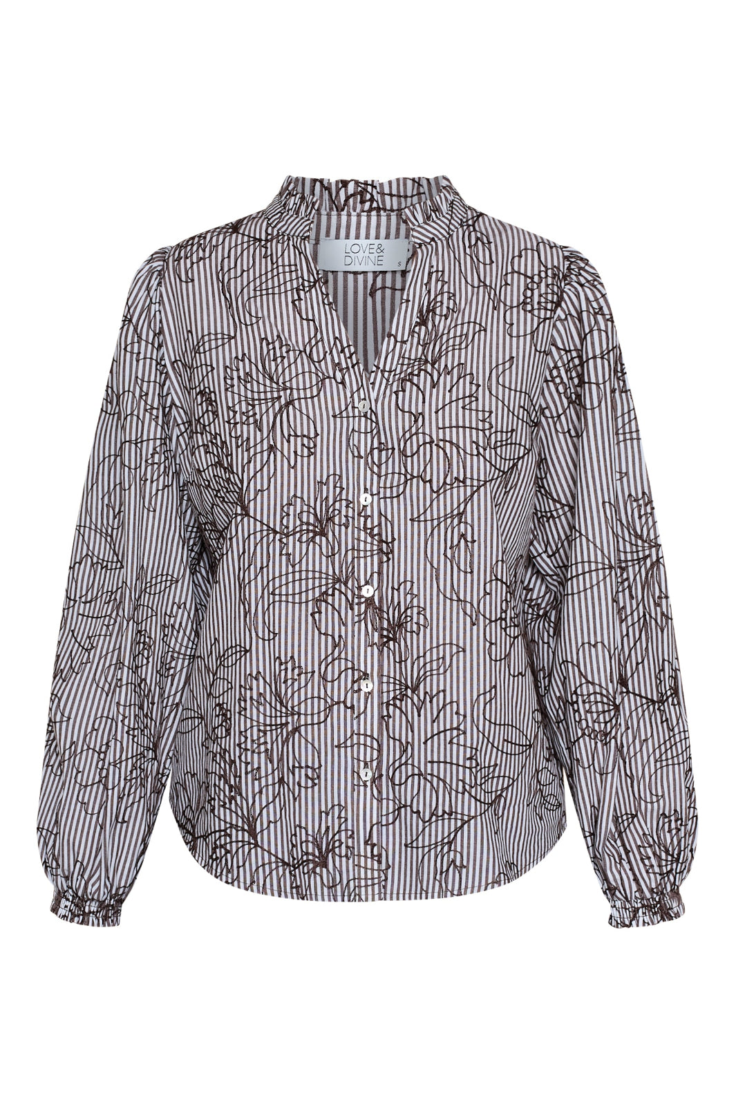 Love & Divine - Love1507 19654 - 833 - Brown Stripe