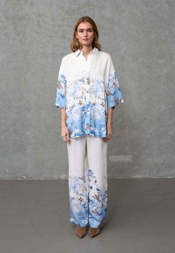 Love & Divine - Love971-16 19856 - 812 - Blue/Brown Flower