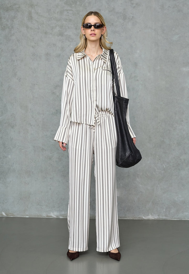 Love & Divine - Love1495-5 20145 - 833 - Cream Stripes