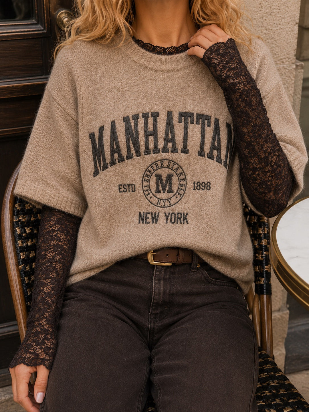 A-Bee - Avia Knit - Taupe