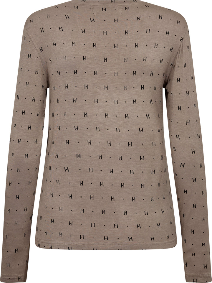 Hype The Detail - Htd Tee L/S Cashmere-Blend 650-14 - 4 - Sand