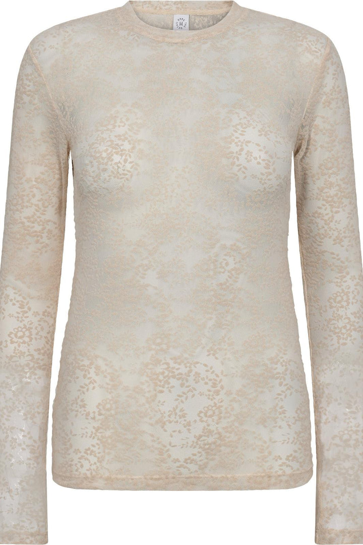 Hype The Detail - Lace Blouse 852-14 - 3 - Powder