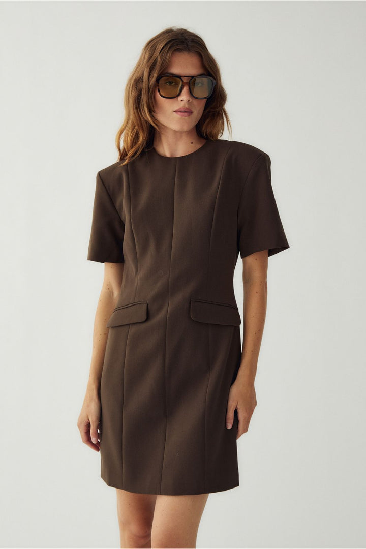 Noella - N-Myriam Dress 16750003 - 674 - Chocolate