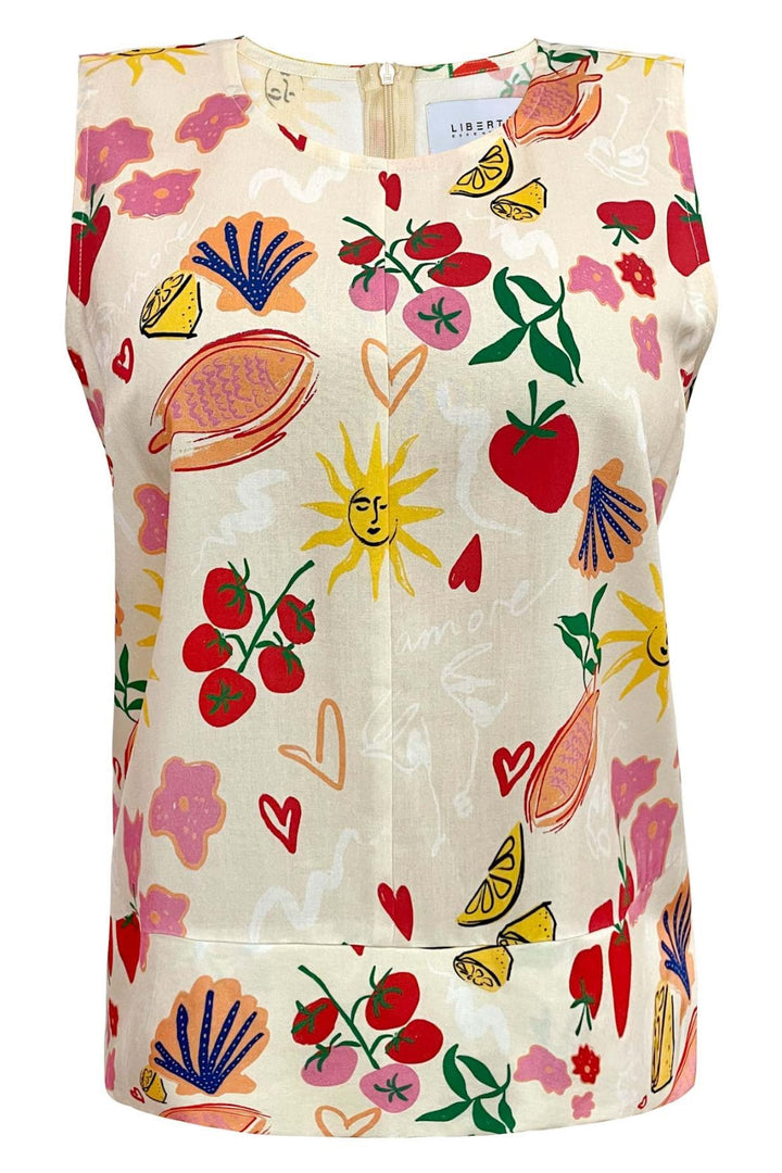 Liberte - Hilma-Top 22226 - Ivory Summer
