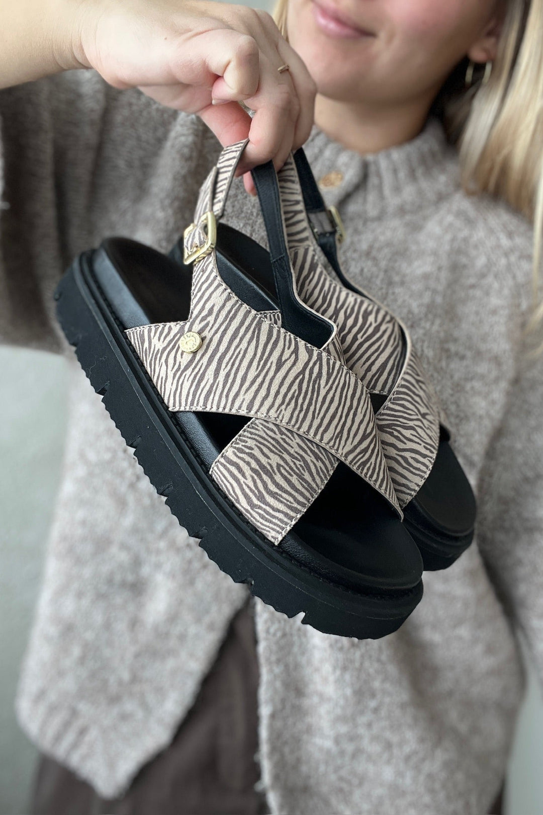 Copenhagen Shoes - Summertime CS8876 - 0011 - Beige/Brown