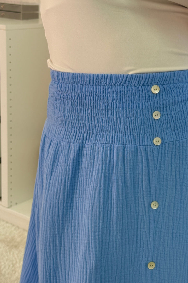 A-bee - Stine Skirt - Light Blue