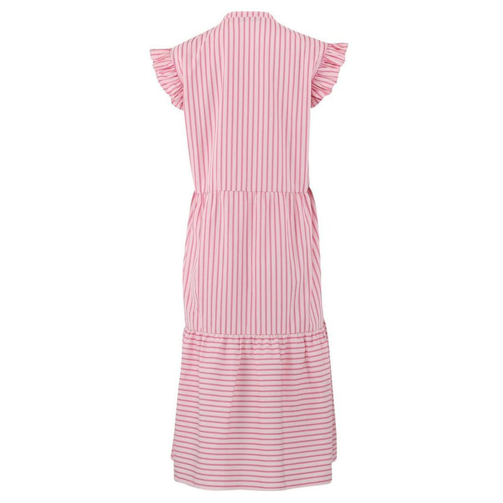 Voorbestelling - Continue - Bea Stripe Long 14795 - Pink Stripe