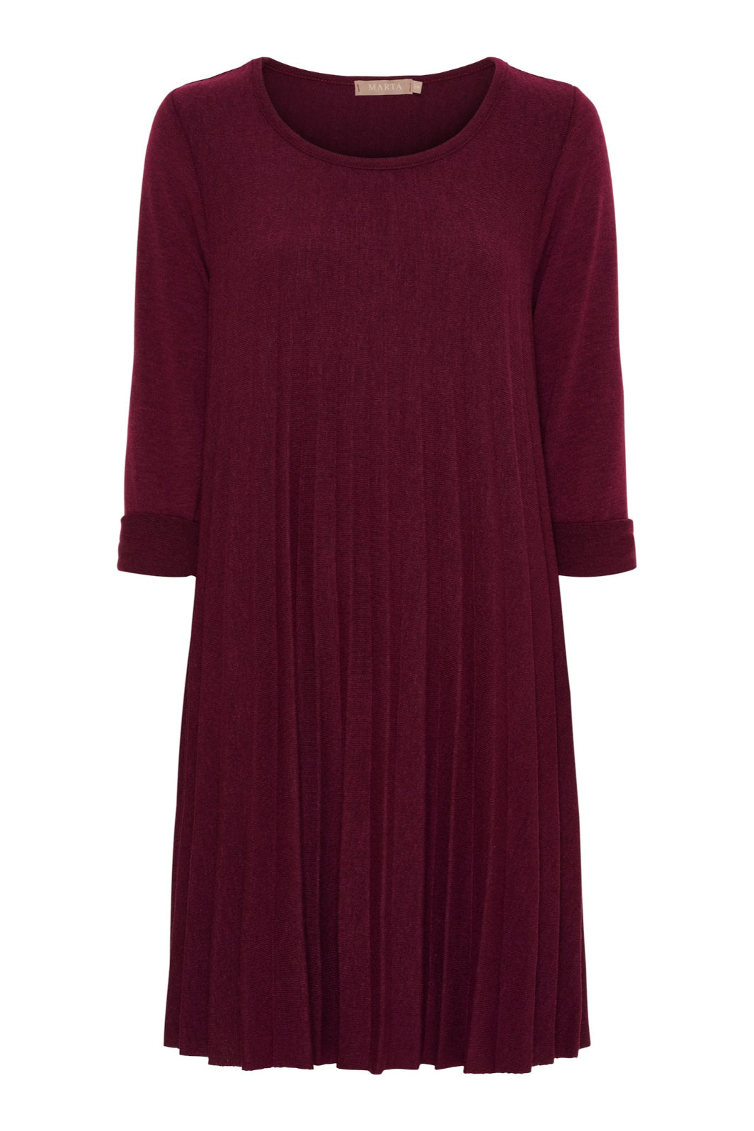 Marta Du Chateau - Mdcjasmin Dress 71653 - Bordeaux