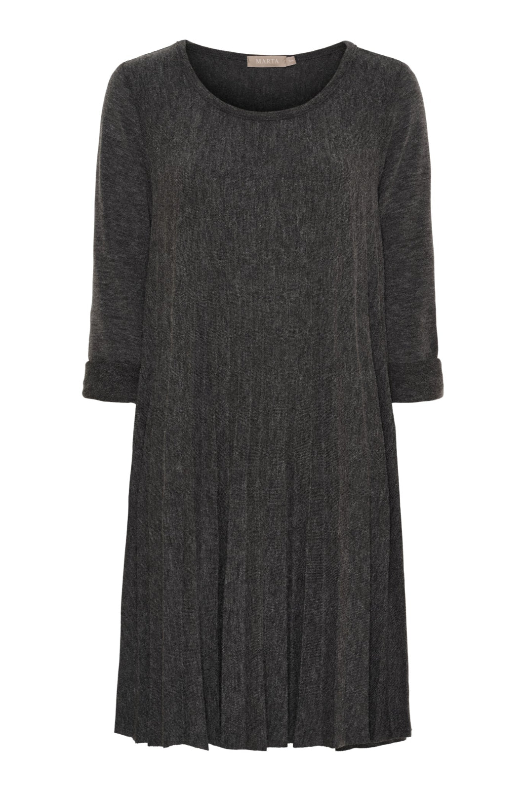 Marta Du Chateau - Mdcjasmin Dress 71653 - Dark Grey
