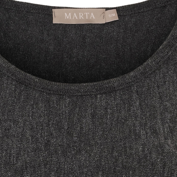 Marta Du Chateau - Mdcjasmin Dress 71653 - Dark Grey