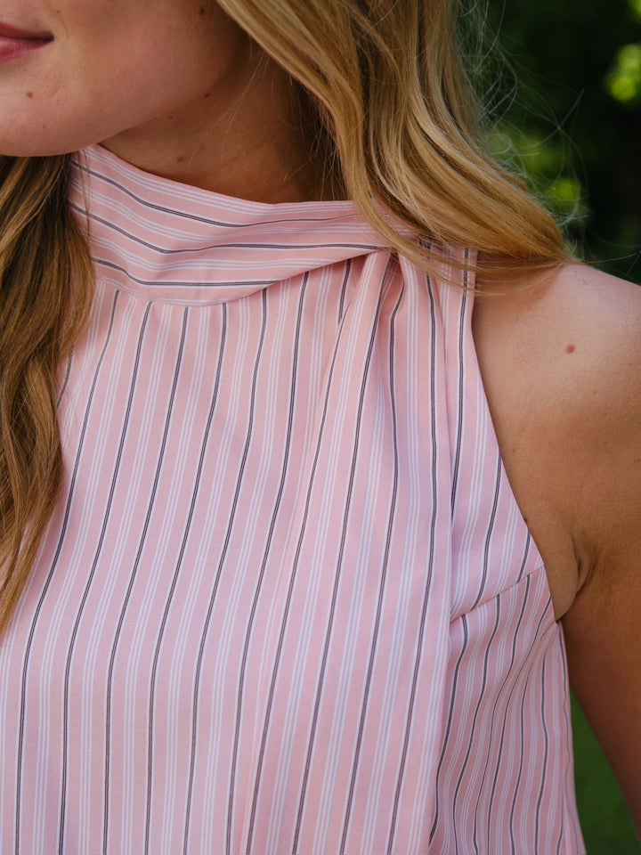 Voorbestelling - Neo Noir - Veda Stripe Top 165002 - 165 - Rose