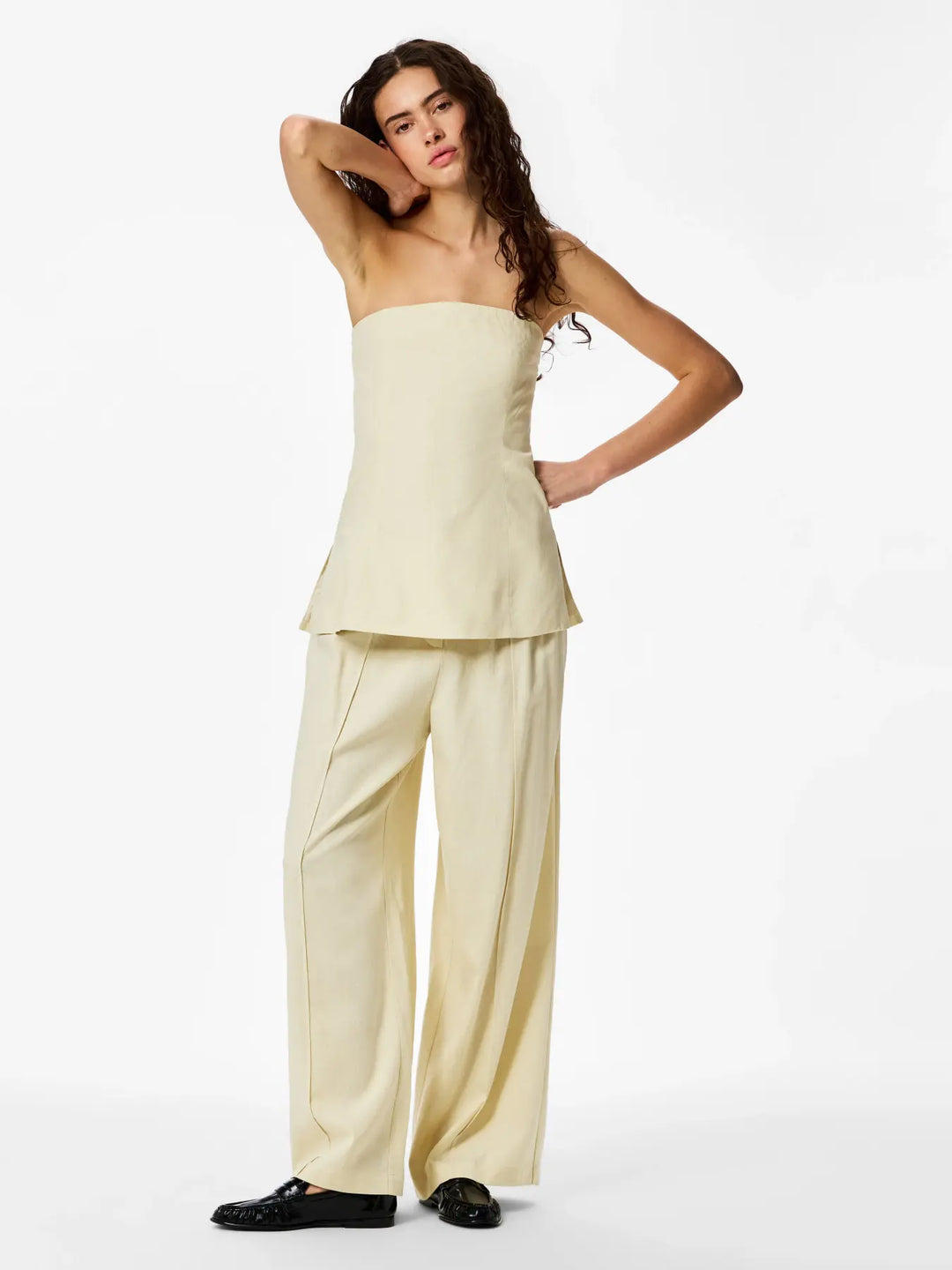 Pieces - Pcmajse Fitted Bandeau Top Pp - 5040798 Birch