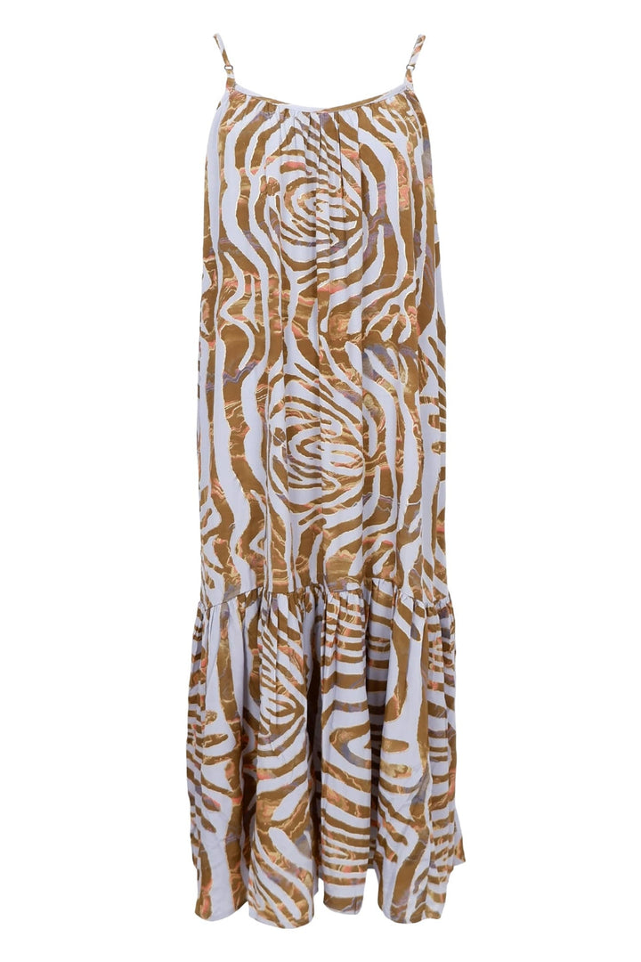 Black Colour - Bcluna Panel Strap Dress 39224 - Blue Zebra