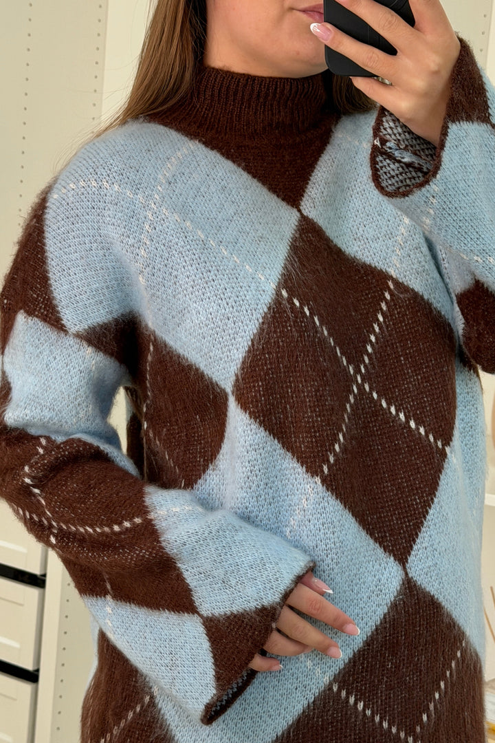 A-bee - Yamina Knit - Sky Blue