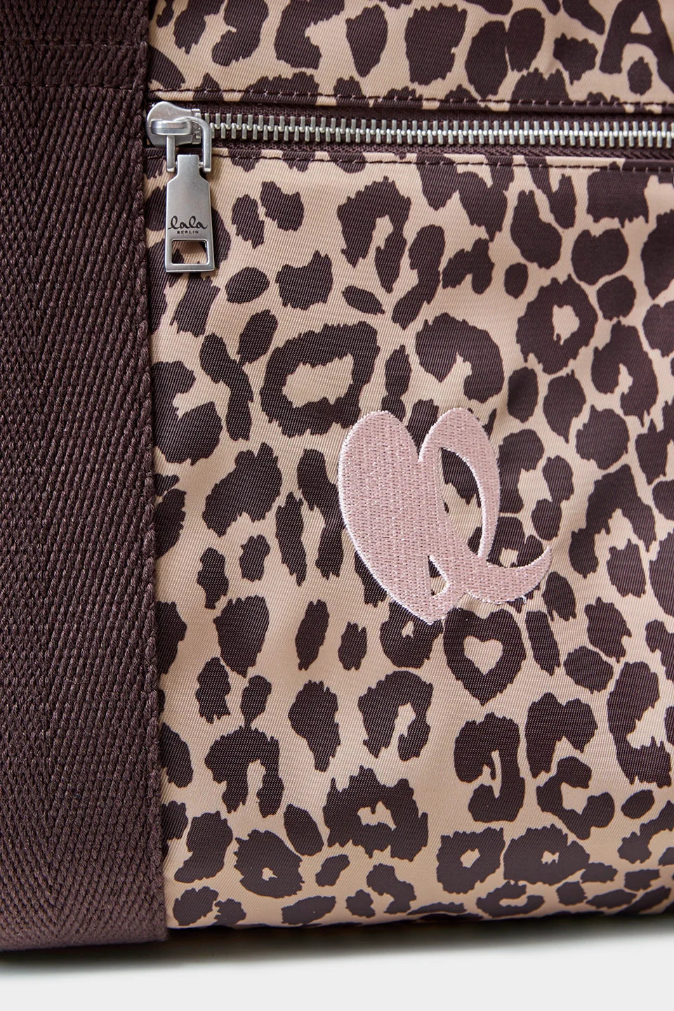 Lala Berlin - Big Bag Muriel Heart 10026921 - Brown Leo
