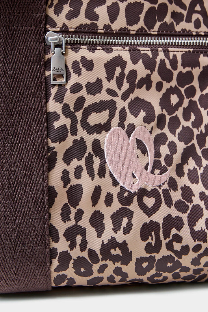 Lala Berlin - Big Bag Muriel Heart 10026921 - Brown Leo