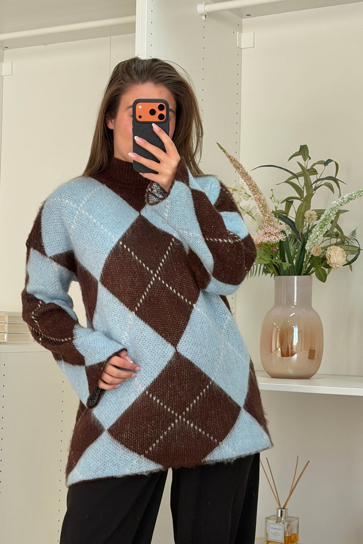 A-bee - Yamina Knit - Sky Blue