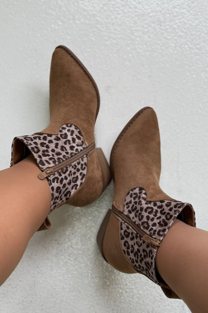 Bloom - Violet Boots - Leopard