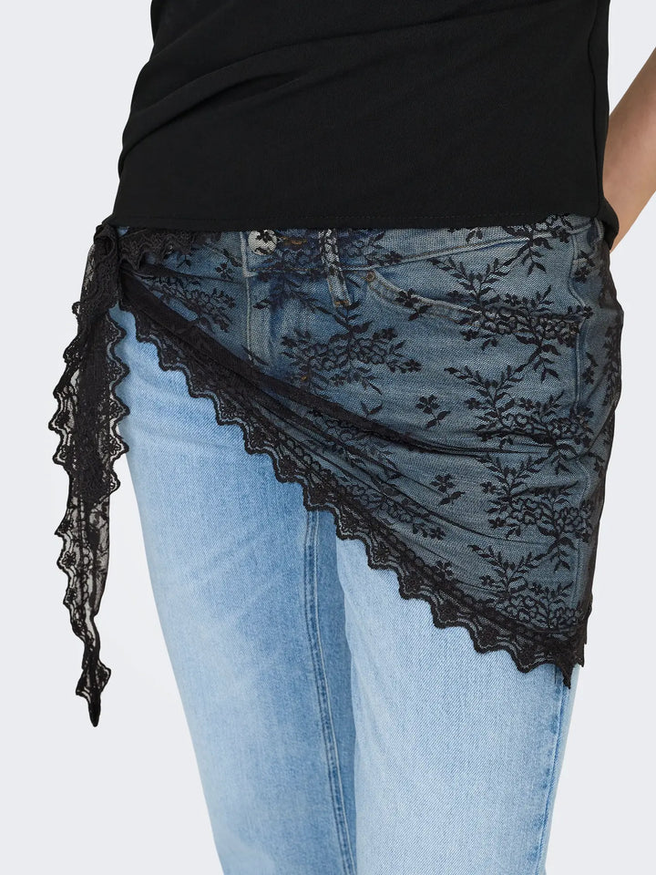 JDY - Jdysafira Lace Scarf - 5082524 Black