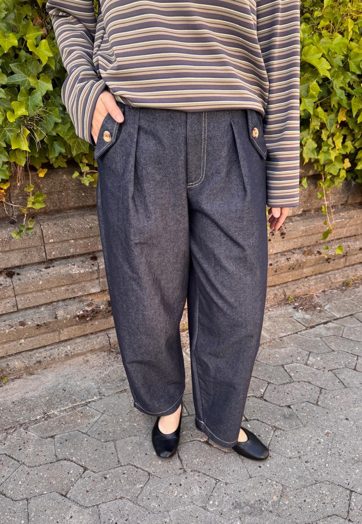 Sisters Point - Edith-Pa1 20414 - 902 - Unwashed Denim
