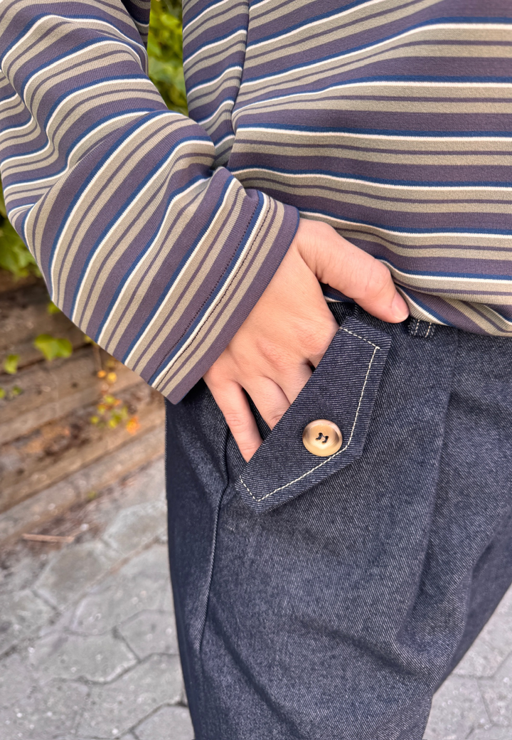 Sisters Point - Edith-Pa1 20414 - 902 - Unwashed Denim