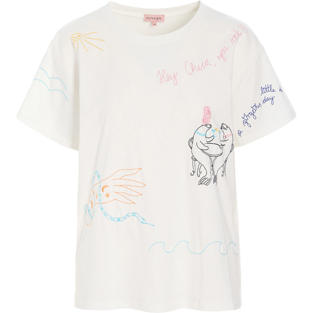 Hunkøn - Mavis T-Shirt 26010 - White