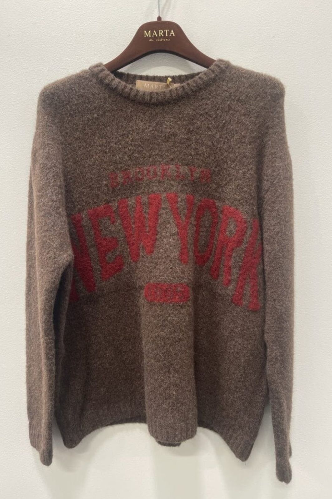 Marta Du Chateau - Mdcmara Knit KN8045 - Moro/Bordeaux