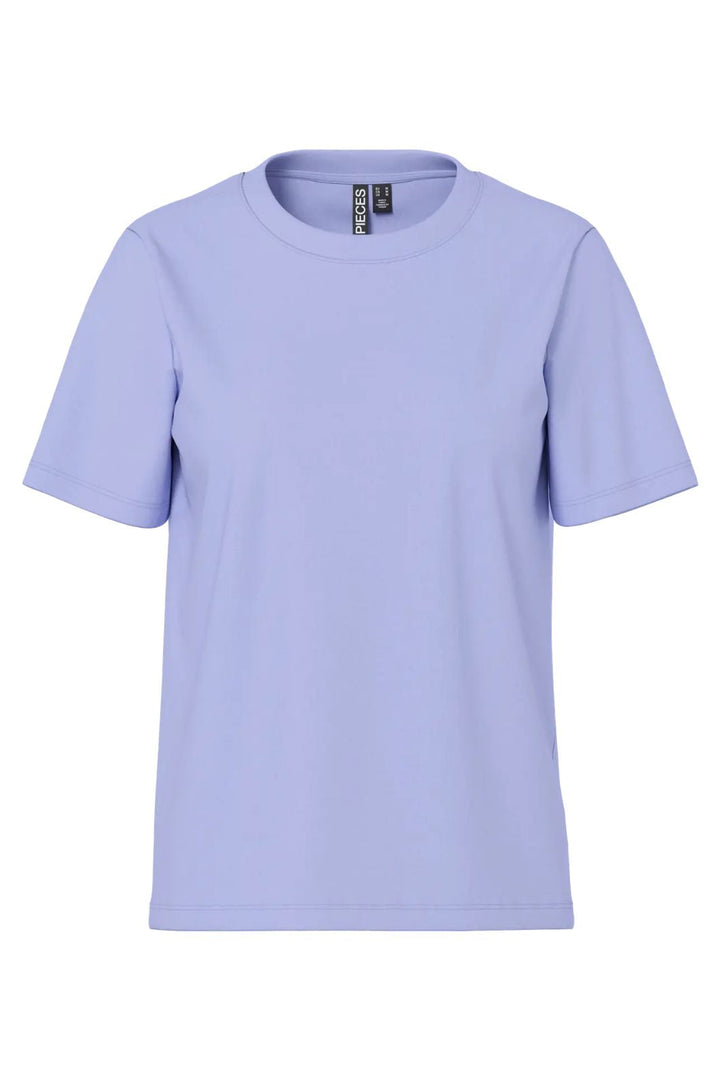 Pieces - Pcria Ss Solid Tee - 4803348 Baby Lavender