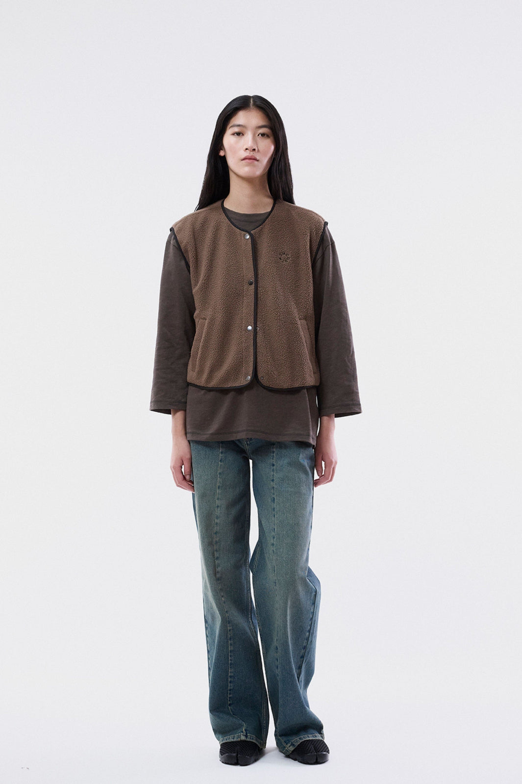 ModströM - Badramd Vest 59239 - 5584 - Chocolate Chip