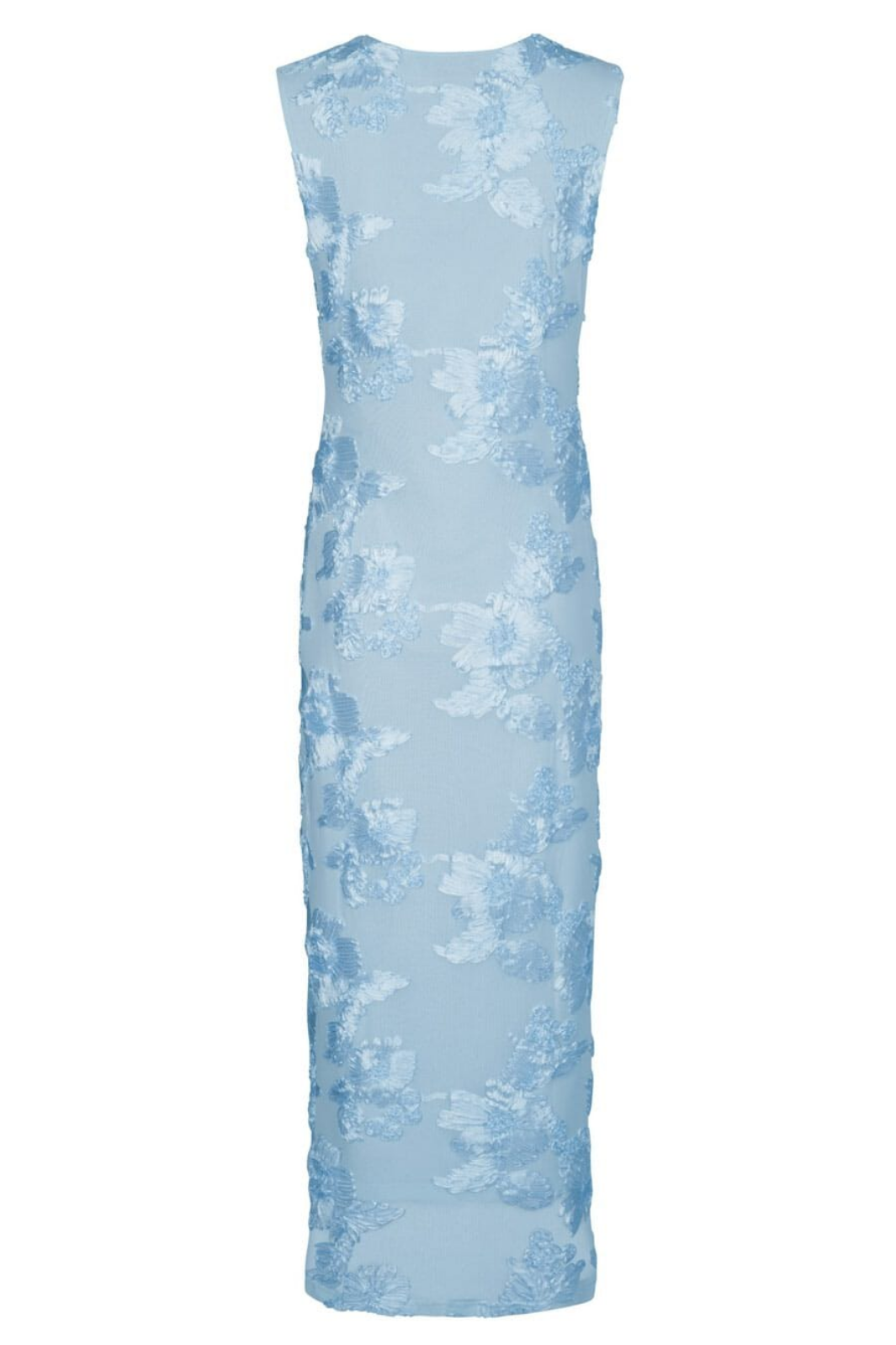 Voorbestelling - Neo Noir - Tiranna Big Flower Mesh Dress 166824 - 145 - Light Blue