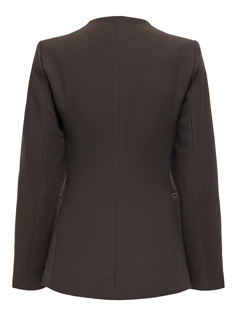 Only - Onllamina Life L/S Fit Blazer Tlr - 4880873 Mulch