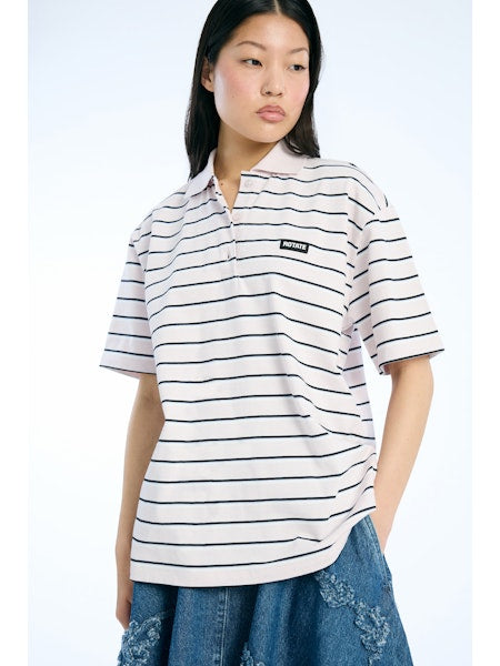 Rotate - Jersey Polo Shirt1153241810 - 1810orchid Ice Comb.