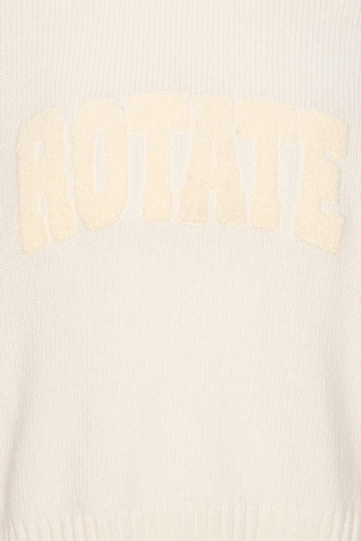 Rotate - Crewneck Sweater 116512857 - 857 Egret