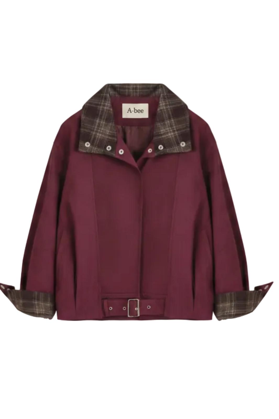 A-Bee - Zuleika Jacket - Burgundy