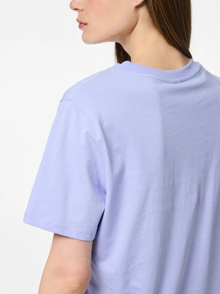 Pieces - Pcria Ss Solid Tee - 4803348 Baby Lavender