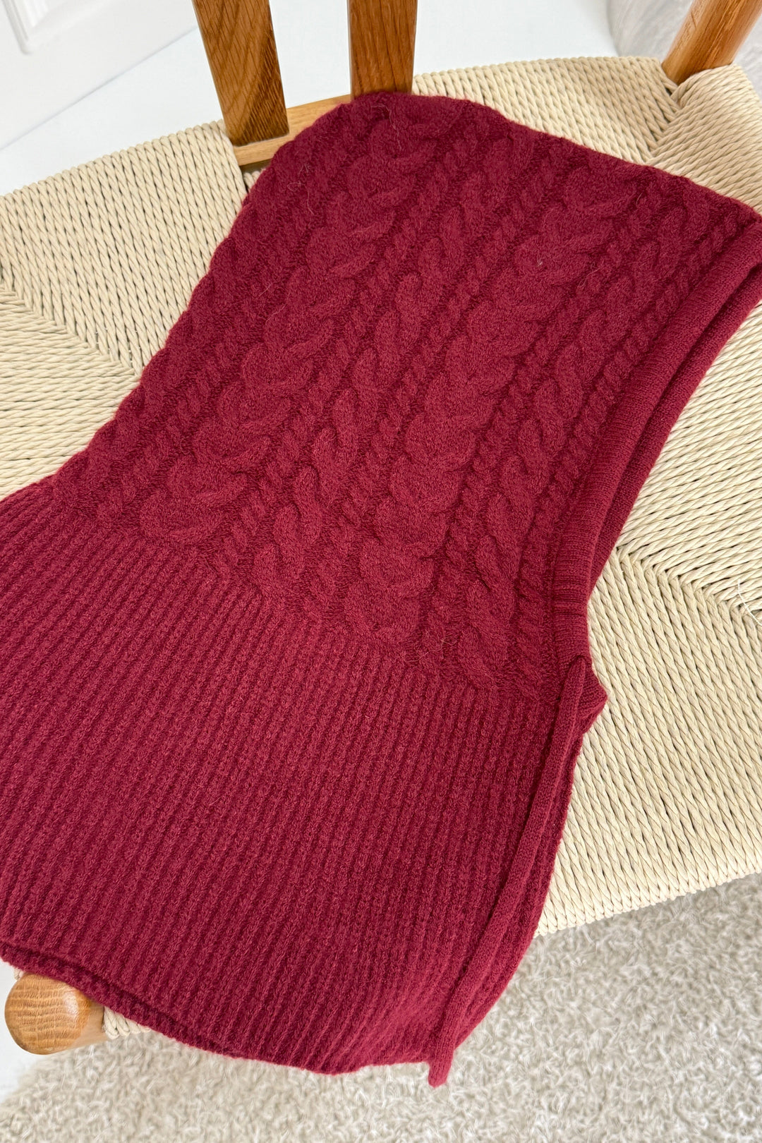 A-bee - Amanda Balaclava - Dark Red Elefanthuer 