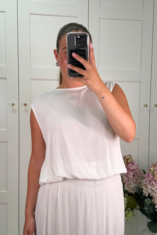 A-bee - Ava Top - Begie Jakker 