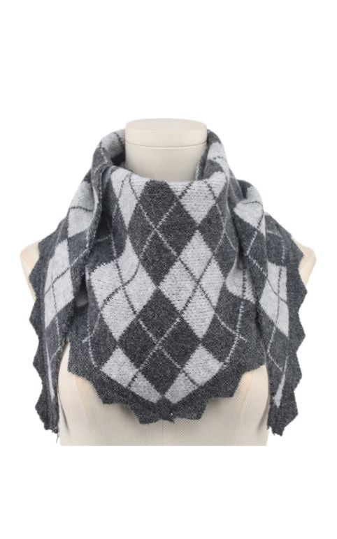 A-Bee - Inaya Scarf - Grey Tørklæder 