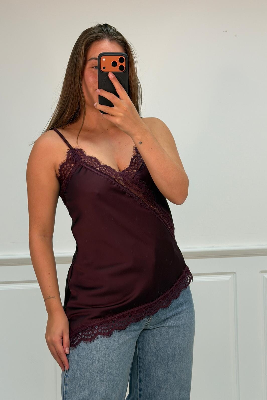 A-bee - Ivanka top - Plum Toppe 