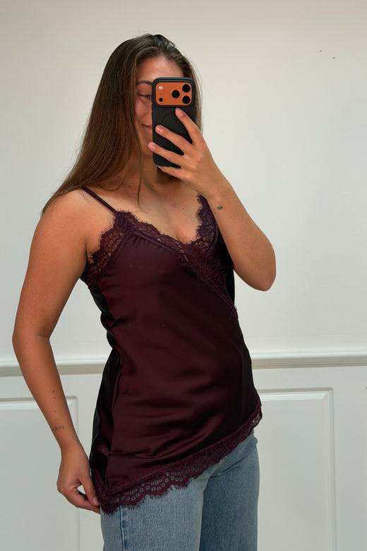 A-bee - Ivanka top - Plum Toppe 