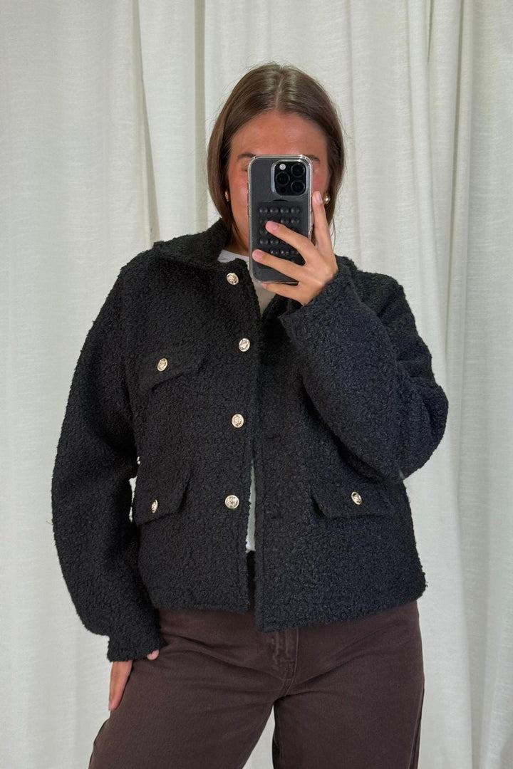 A-bee - Jasmin Jacket - Black Jakker 