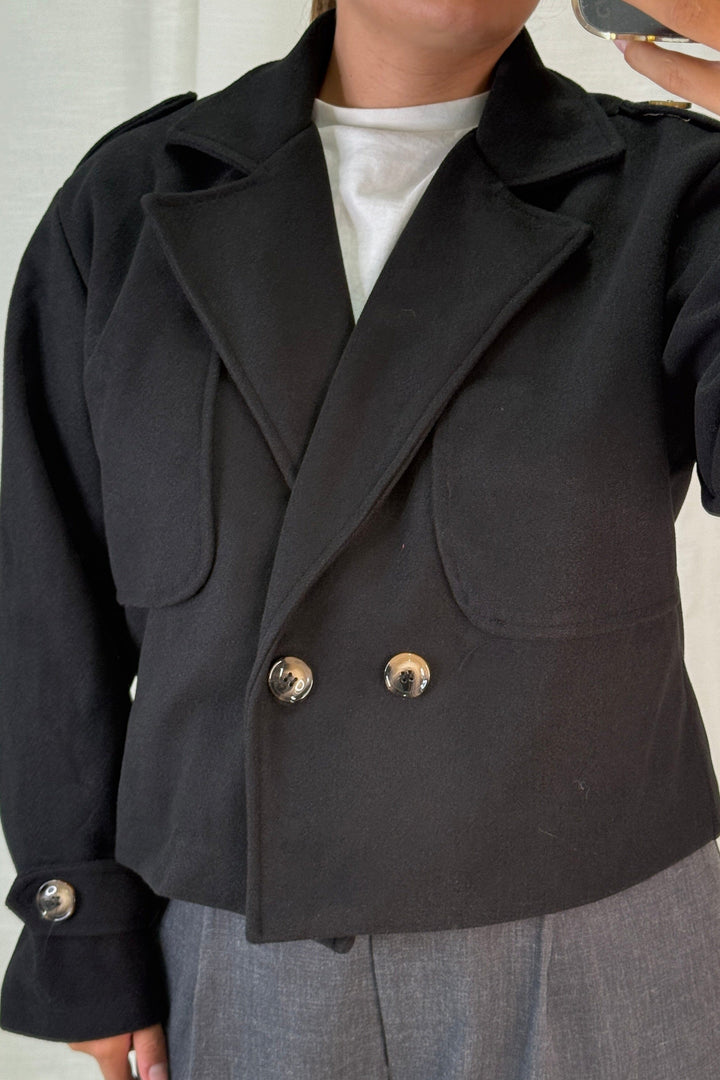 A-bee - Naomi Jacket - Black Jakker 