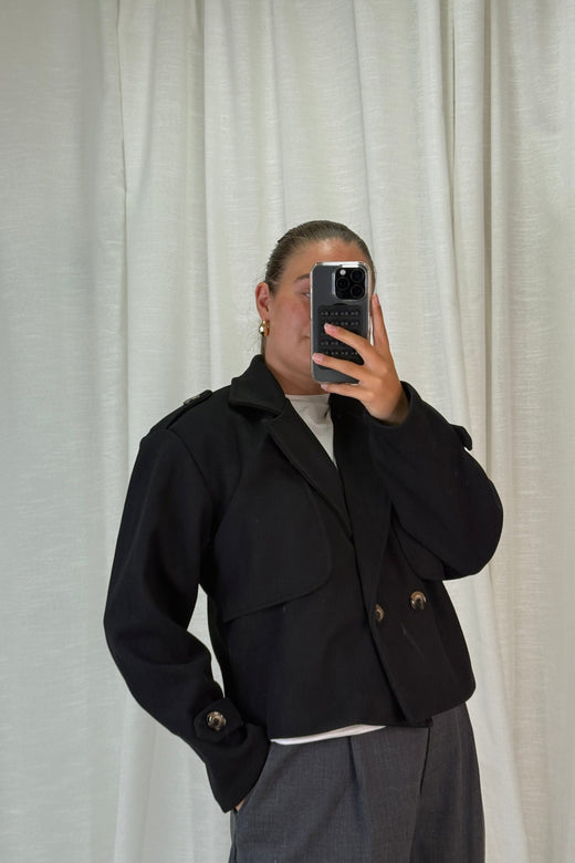 A-bee - Naomi Jacket - Black Jakker 