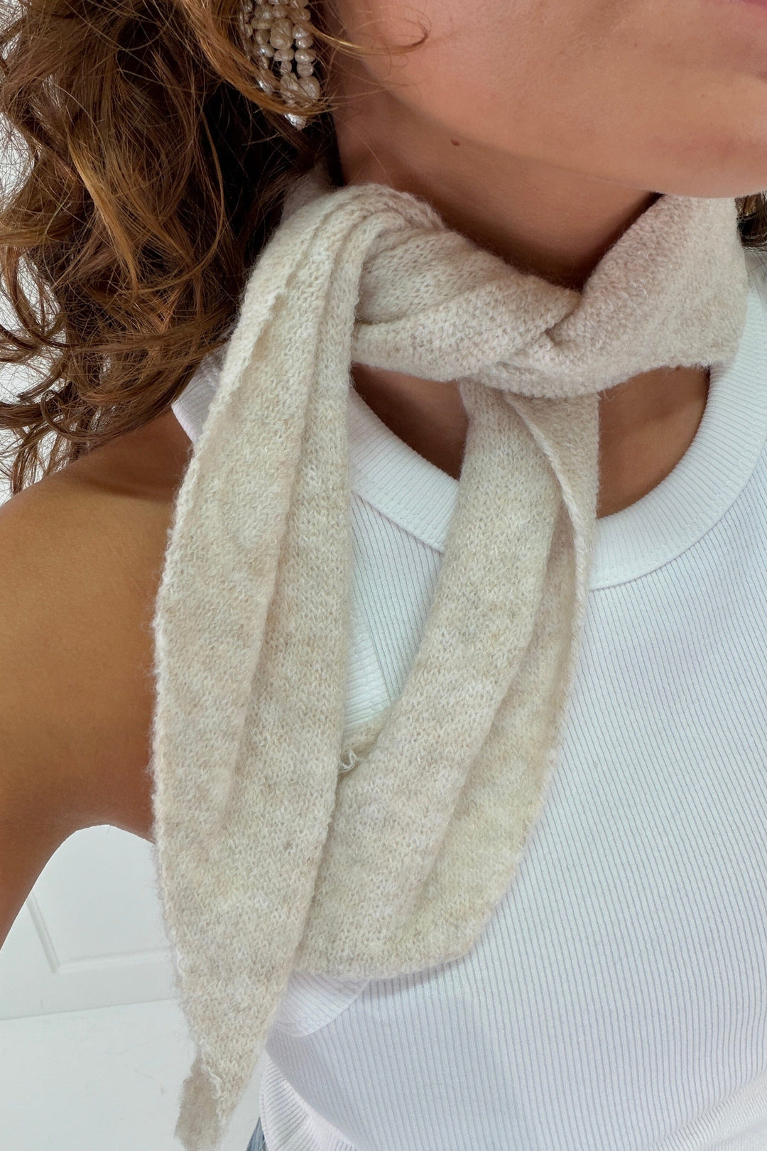A-bee - Noelia Scarf - Beige Tørklæder 