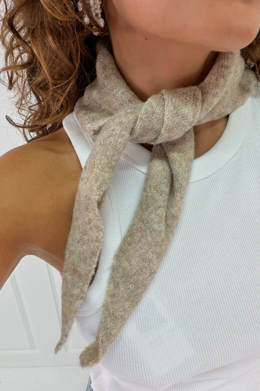 A-bee - Noelia Scarf - Taupe Tørklæder 