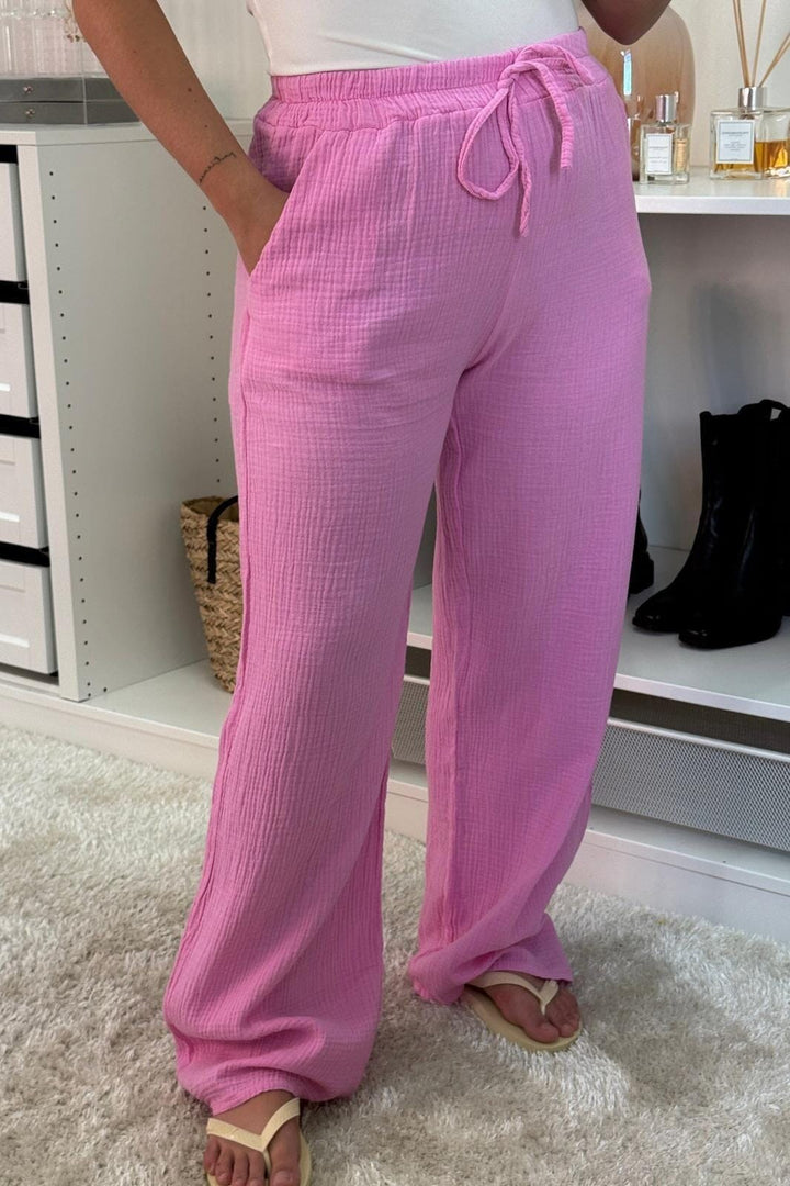 A-bee - Sonja Pants - Pink Bukser 